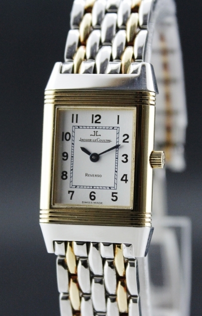 (image for) JL 18K SOLID GOLD AND STEEL LADY MANUAL WINDING WATCH